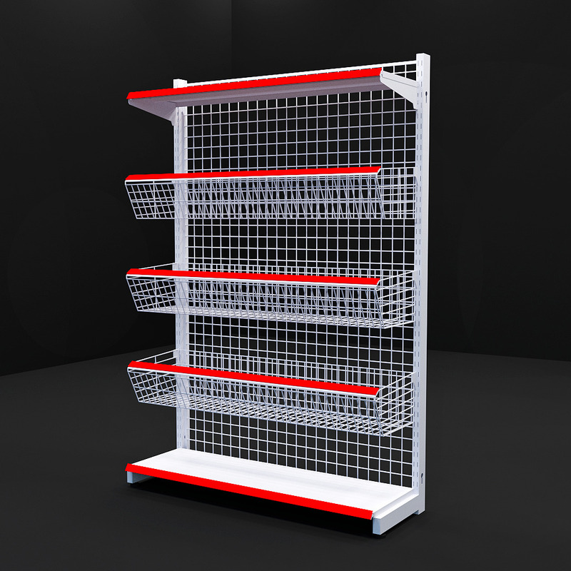 Kệ đơn rổ mì 1.2x1.8m - 5 tầng